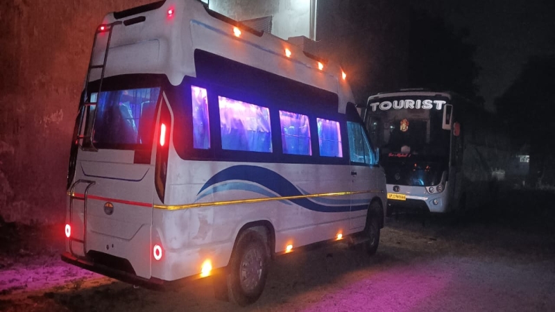 14 seater luxury modified Tata winger