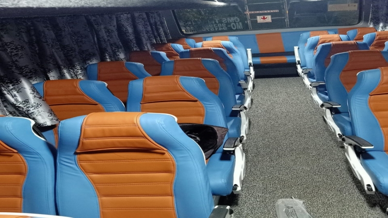 Best 36 Seater Luxury volvo Bus Rental Service in Lucknow