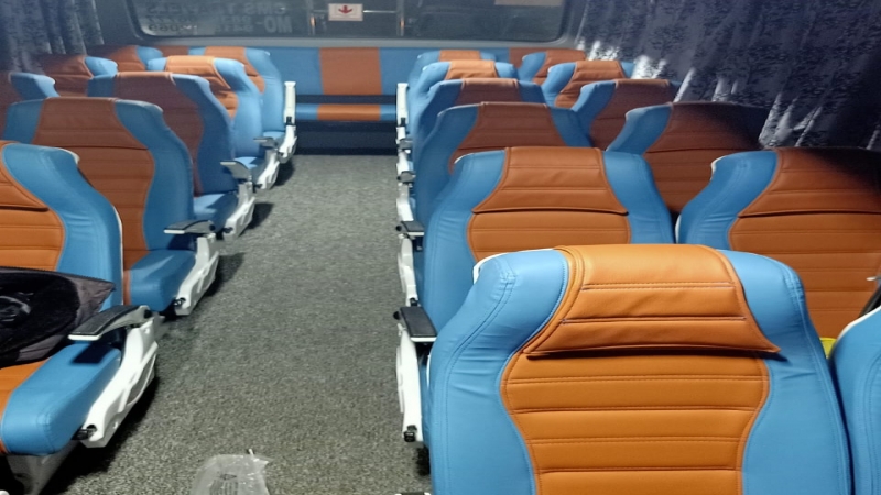 Best 36 Seater Luxury volvo Bus Rental Service in Lucknow