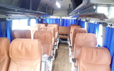 Tempo Traveller 19+1 Seater Hire in Lucknow