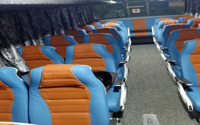 Best 36 Seater Luxury volvo Bus Rental Service in Lucknow